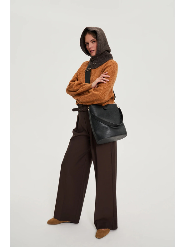 Moodo Голяма черна чанта Moodo