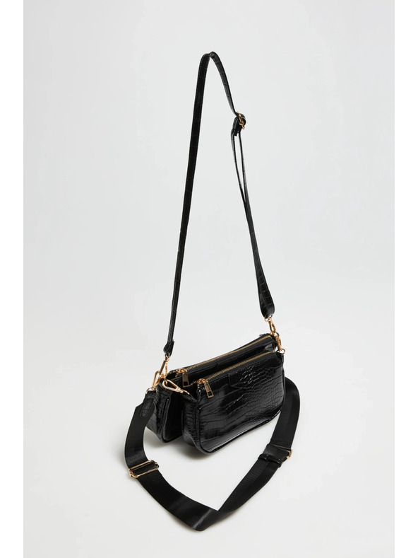 Moodo Двойна черна чанта Moodo