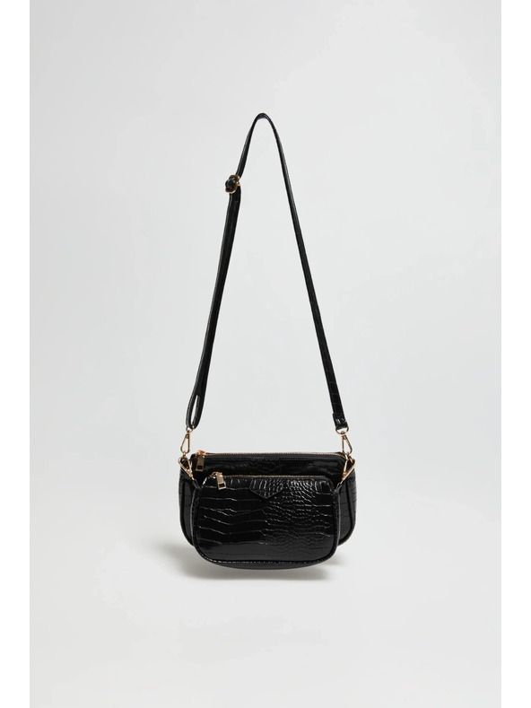 Moodo Двойна черна чанта Moodo