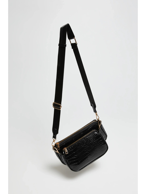 Moodo Двойна черна чанта Moodo