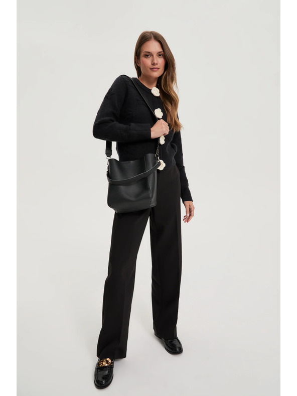 Moodo Черна чанта през рамо Moodo