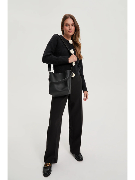 Moodo Черна чанта през рамо Moodo