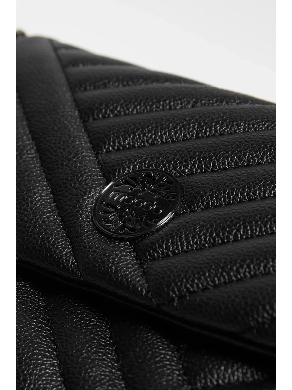 Moodo Черна чанта с двойна дръжка Moodo