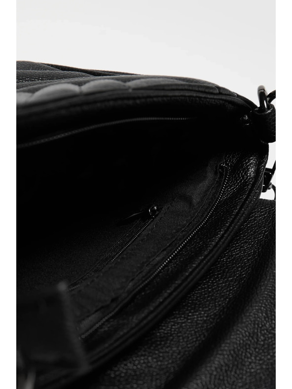 Moodo Черна чанта с двойна дръжка Moodo