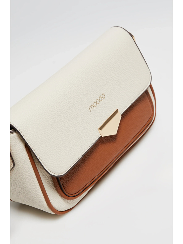 Moodo Бежова чанта с дълга дръжка Moodo