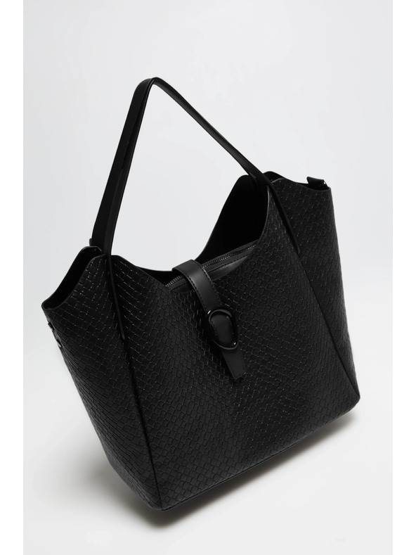 Moodo Голяма черна чанта Moodo