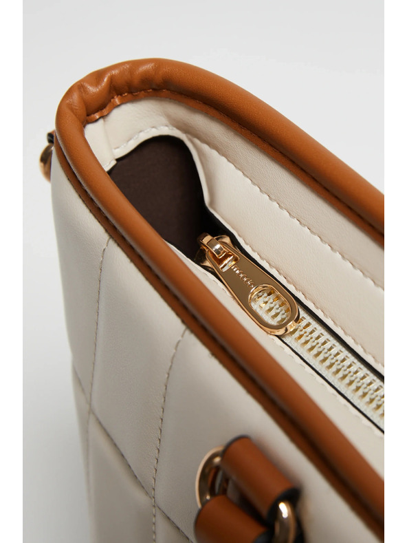 Moodo Голяма бежова чанта Moodo