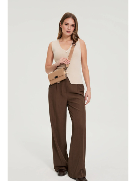 Moodo Малка бежова чанта Moodo