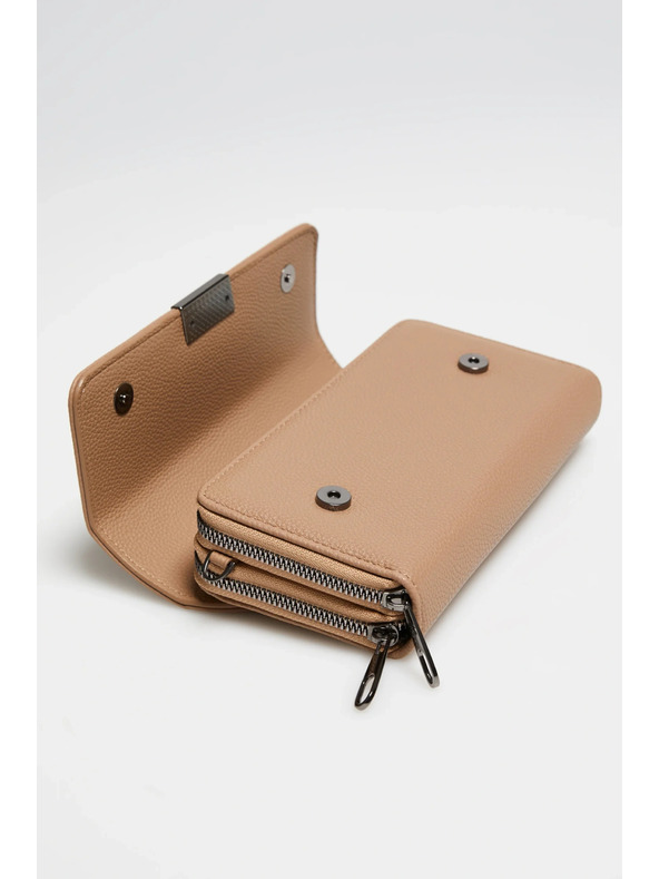 Moodo Малка бежова чанта Moodo