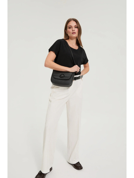 Moodo Малка черна чанта през рамо Moodo