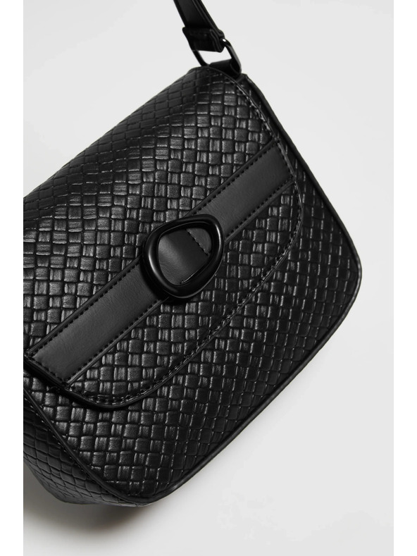 Moodo Малка черна чанта през рамо Moodo