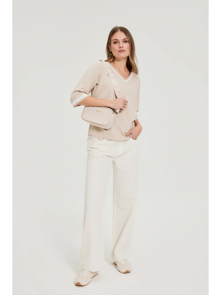 Moodo Бежова кростело чанта Moodo