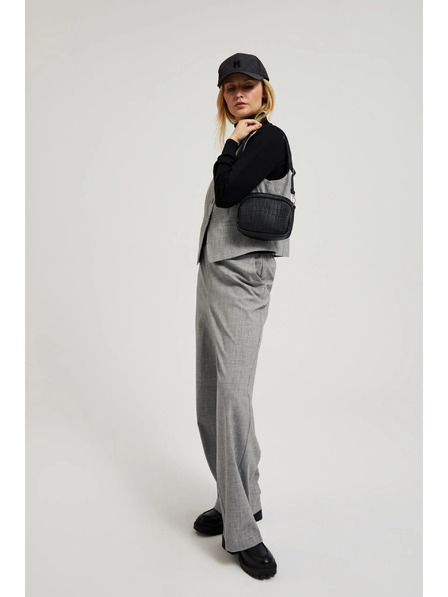 Moodo Малка черна чанта от еко кожа Moodo