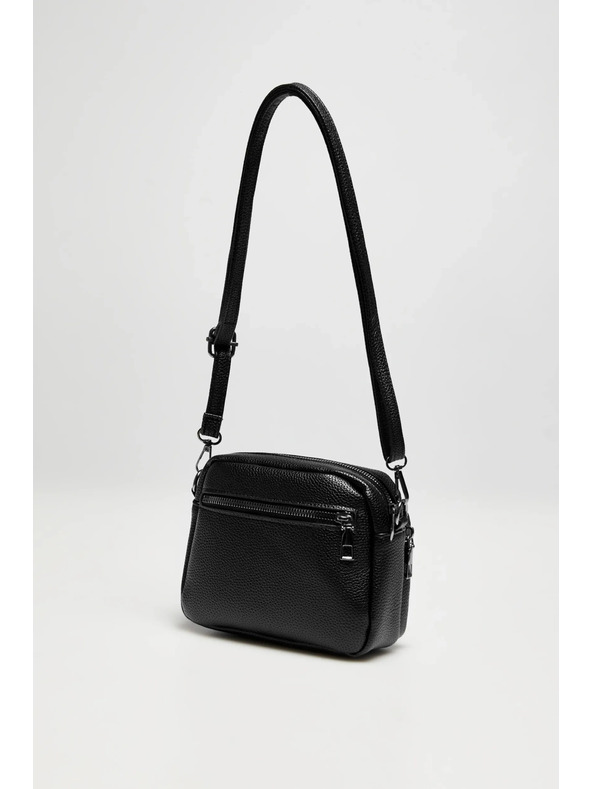 Moodo Малка черна чанта от еко кожа Moodo
