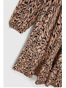 Moodo Кафяви рокли с животински десен Moodo