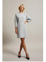 Moodo Прави сиви рокли до коляното Moodo