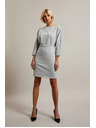 Moodo Прави сиви рокли до коляното Moodo