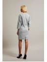 Moodo Прави сиви рокли до коляното Moodo