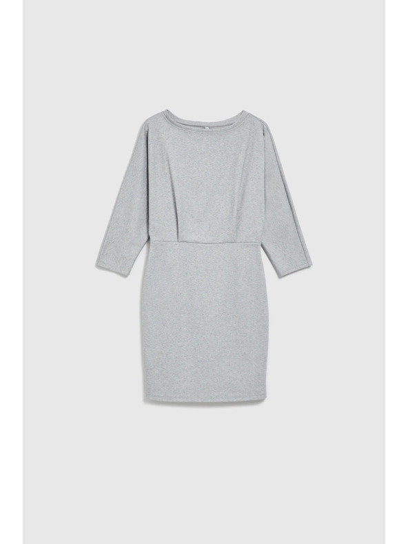 Moodo Прави сиви рокли до коляното Moodo