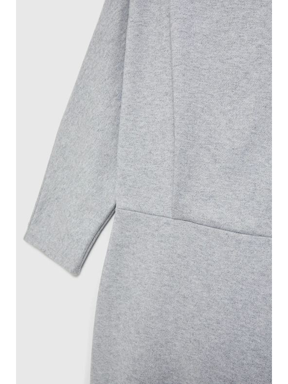 Moodo Прави сиви рокли до коляното Moodo