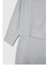 Moodo Прави сиви рокли до коляното Moodo