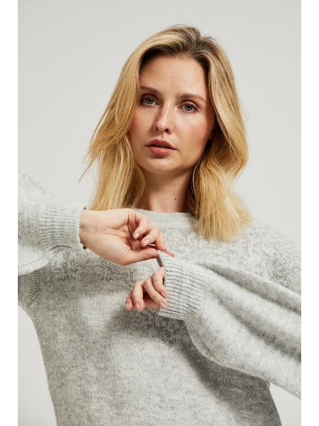 Moodo Прости сиви плетени рокли Moodo