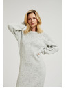 Moodo Прости сиви плетени рокли Moodo