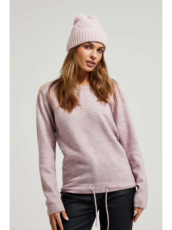 Moodo Топла розова шапка Moodo