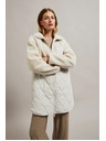 Moodo Бежово плюшено яке Moodo