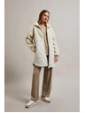 Moodo Бежово плюшено яке Moodo