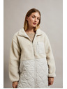 Moodo Бежово плюшено яке Moodo