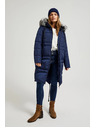 Moodo Зимно стегнато яке в синьо Moodo