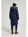 Moodo Зимно стегнато яке в синьо Moodo