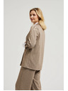 Moodo Сако с навити ръкави бежово Moodo