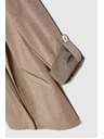 Moodo Сако с навити ръкави бежово Moodo