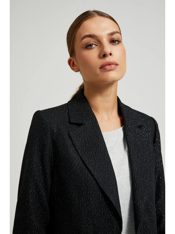 Moodo Сако с тричетвъртови ръкави черно Moodo