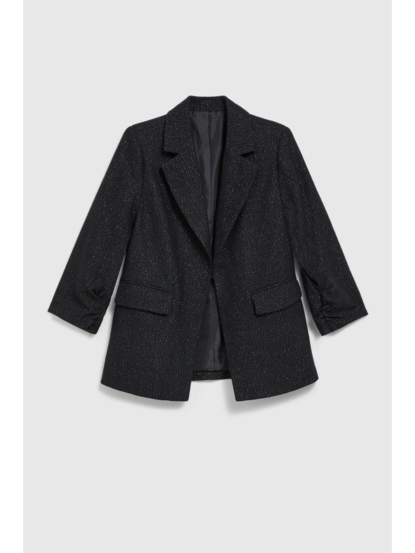 Moodo Сако с тричетвъртови ръкави черно Moodo