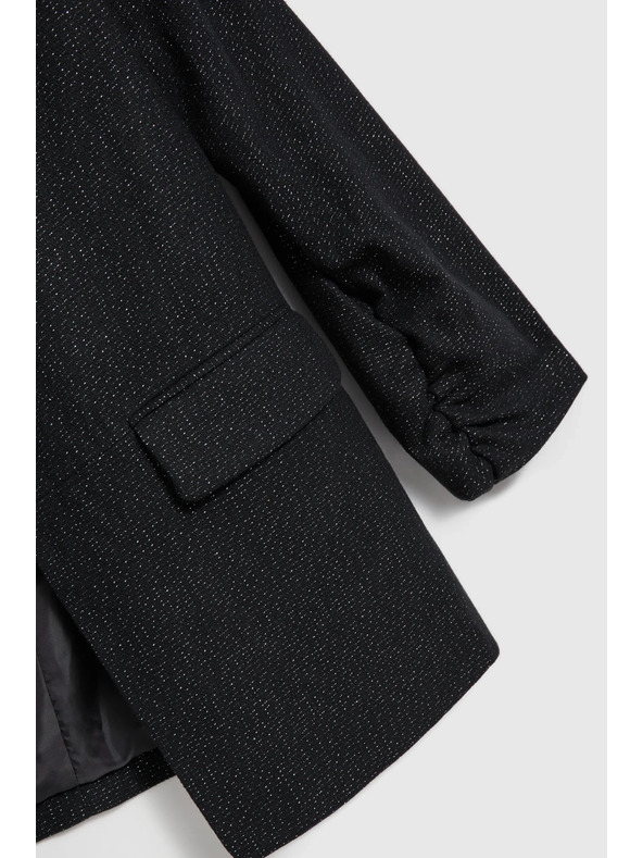 Moodo Сако с тричетвъртови ръкави черно Moodo