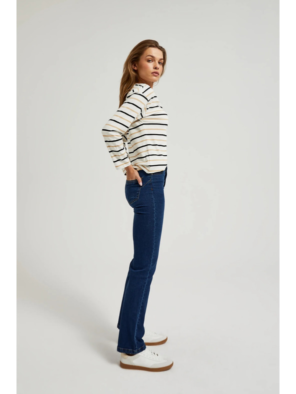 Moodo Сини дънки с права кройка Moodo