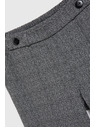 Moodo Сиви прави панталони на райе Moodo