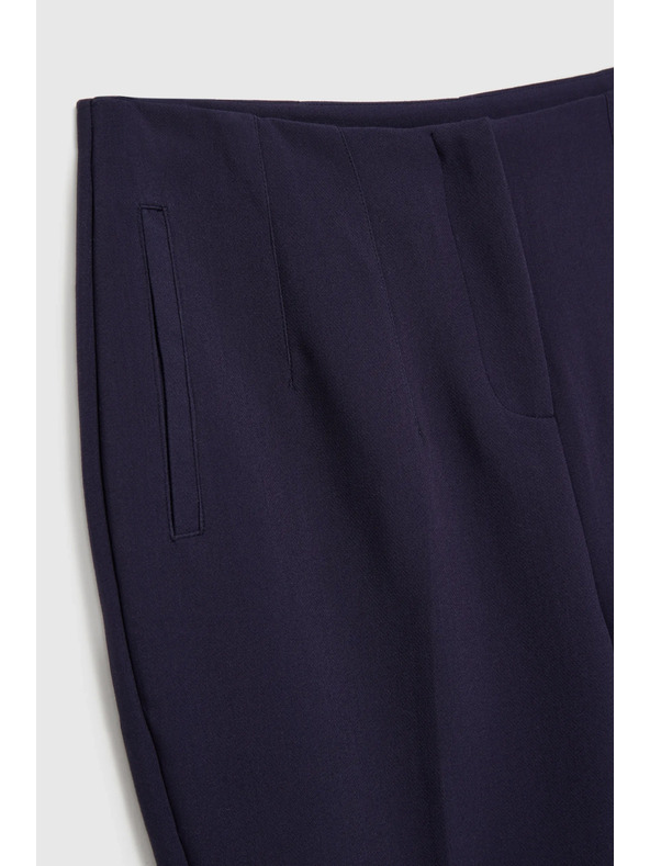 Moodo Тъмносини цигарени панталони Moodo