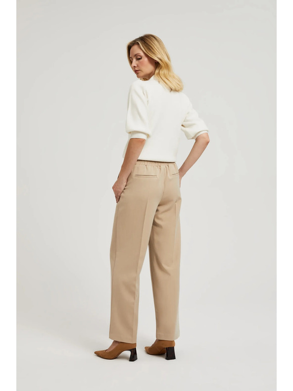 Moodo Елегантни бежови панталони Moodo