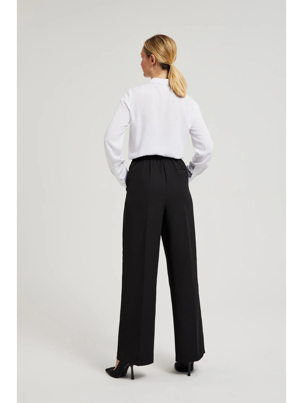 Moodo Официални черни панталони с ръб Moodo