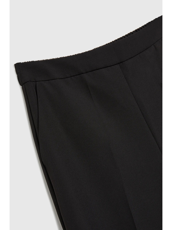 Moodo Официални черни панталони с ръб Moodo