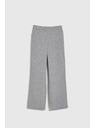 Moodo Официални сиви панталони с прави крачоли Moodo