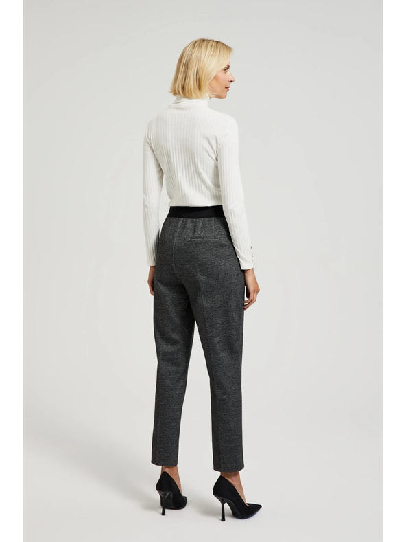 Moodo Цигарени панталони с джобове черни Moodo