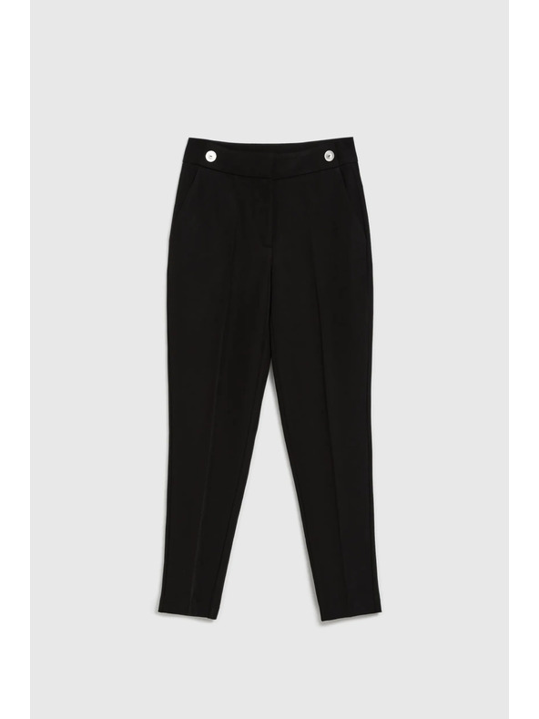 Moodo Елегантни черни тесни панталони Moodo