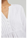 Moodo Бяла риза с дълги ръкави Moodo