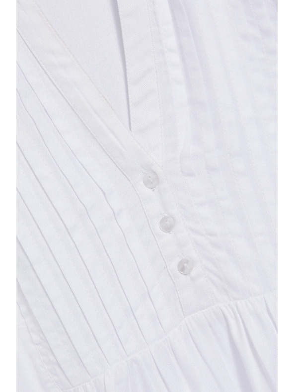 Moodo Бяла риза с дълги ръкави Moodo