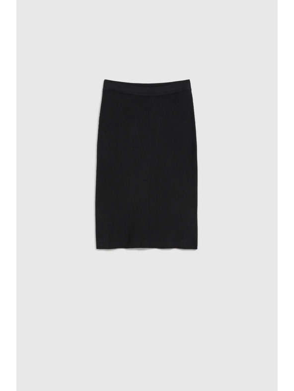 Moodo Плетена черна молив пола Moodo